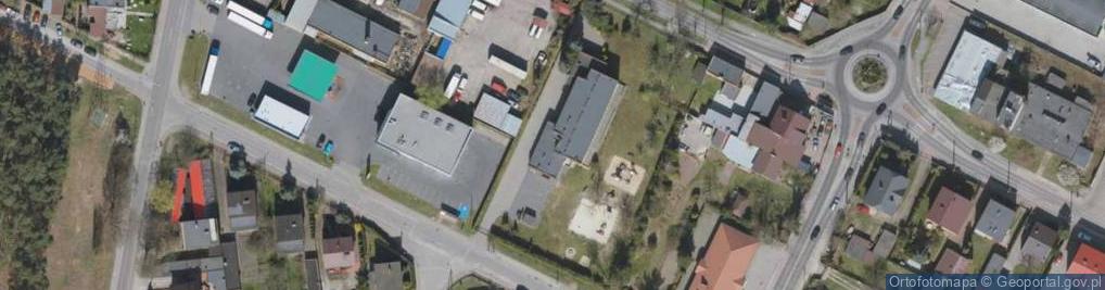 Zdjęcie satelitarne Farbiarska ul.