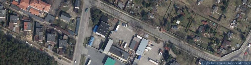 Zdjęcie satelitarne Farbiarska ul.