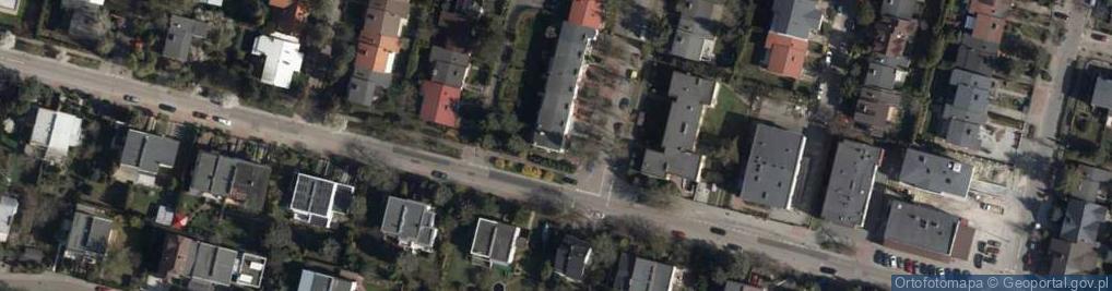 Zdjęcie satelitarne Fabiańska ul.