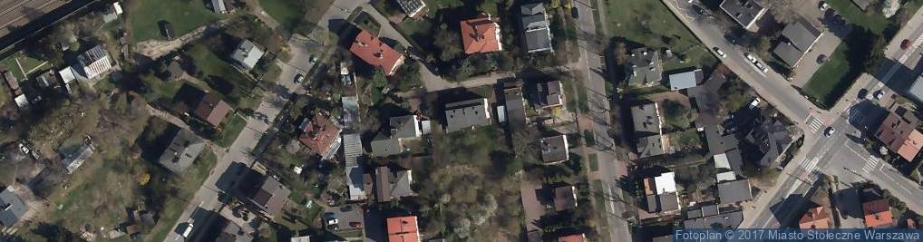 Zdjęcie satelitarne Falentyńska ul.