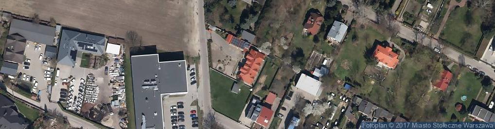 Zdjęcie satelitarne Farbiarska ul.
