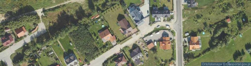 Zdjęcie satelitarne Fiołkowa ul.