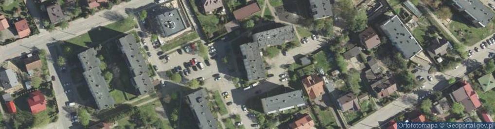 Zdjęcie satelitarne Fiedorowicza, dr. ul.
