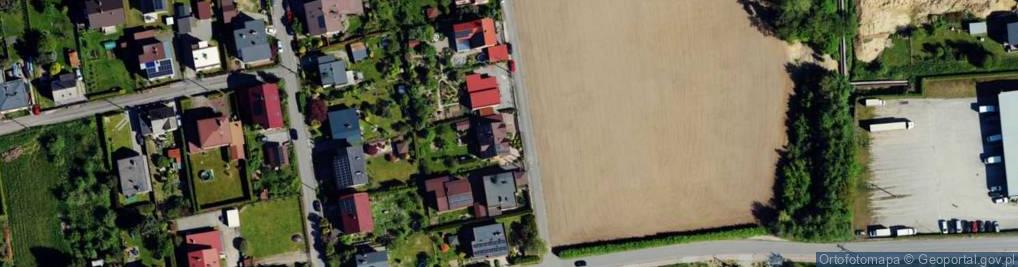 Zdjęcie satelitarne Fiołkowa ul.