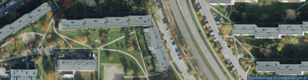 Zdjęcie satelitarne Fieldorfa-Nila Augusta Emila, gen. ul.