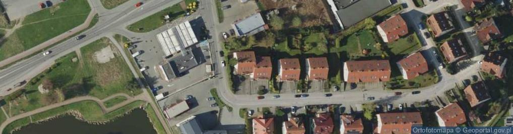 Zdjęcie satelitarne Fieldorfa-Nila Augusta Emila, gen. ul.