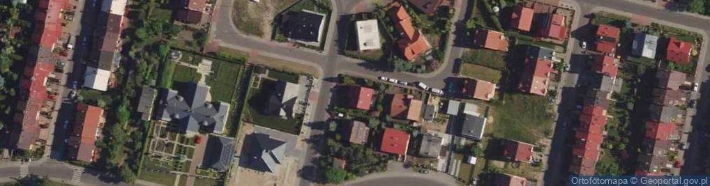 Zdjęcie satelitarne Fikusowa ul.