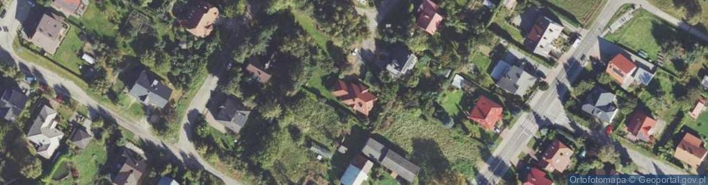 Zdjęcie satelitarne Fiołków ul.