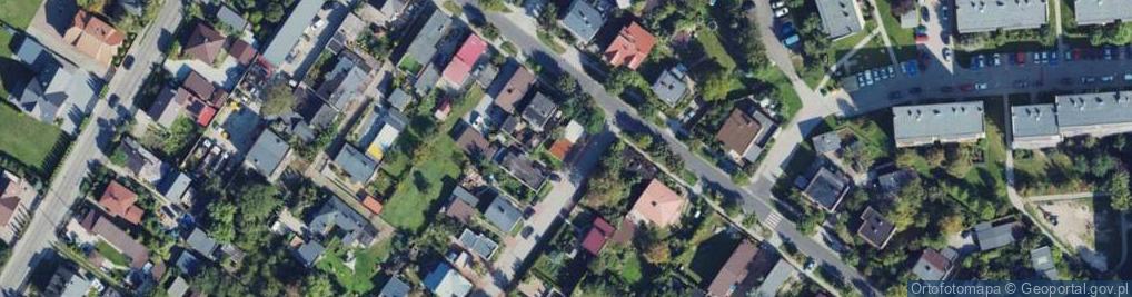Zdjęcie satelitarne Fieldorfa-Nila Augusta Emila, gen. ul.