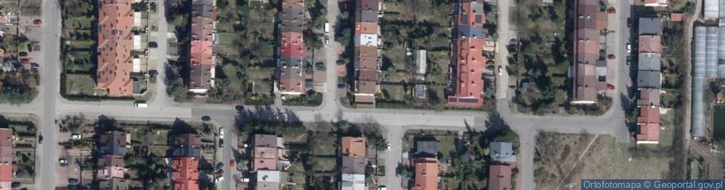 Zdjęcie satelitarne Fizyczna ul.