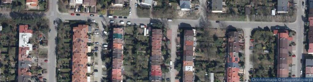 Zdjęcie satelitarne Fizyczna ul.