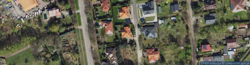Zdjęcie satelitarne Fieldorfa-Nila Augusta Emila, gen. ul.