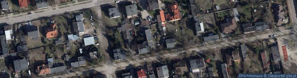 Zdjęcie satelitarne Finansowa ul.