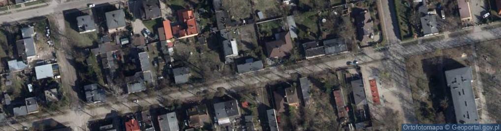 Zdjęcie satelitarne Finansowa ul.