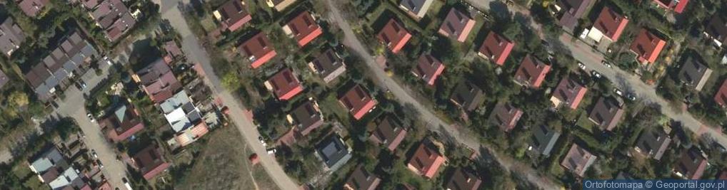 Zdjęcie satelitarne Fiołka ul.
