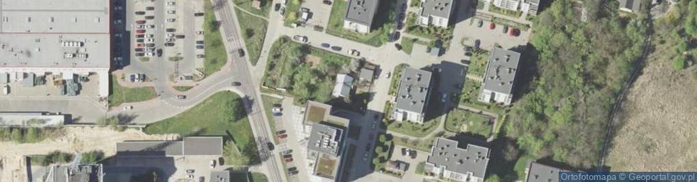 Zdjęcie satelitarne Fieldorfa-Nila Augusta Emila, gen. ul.