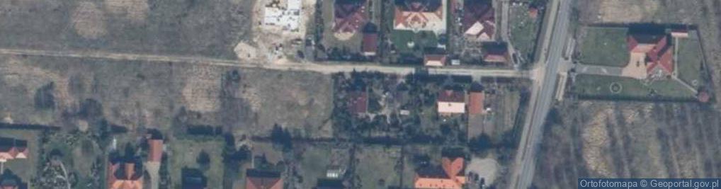 Zdjęcie satelitarne Fiołków ul.