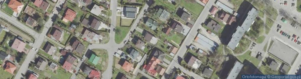Zdjęcie satelitarne Fieldorfa-Nila Augusta Emila, gen. ul.