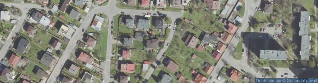 Zdjęcie satelitarne Fieldorfa-Nila Augusta Emila, gen. ul.