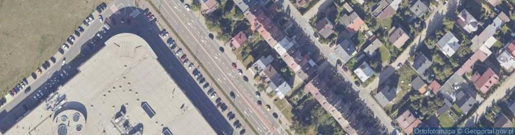 Zdjęcie satelitarne Fieldorfa-Nila Augusta Emila, gen. ul.