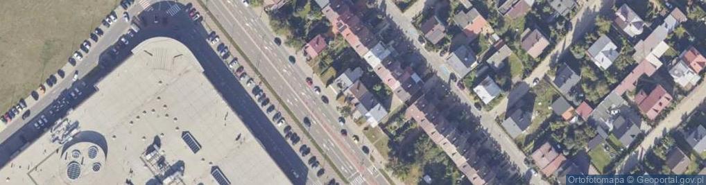 Zdjęcie satelitarne Fieldorfa-Nila Augusta Emila, gen. ul.