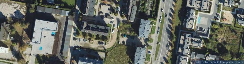 Zdjęcie satelitarne Fieldorfa-Nila Augusta Emila, gen. ul.