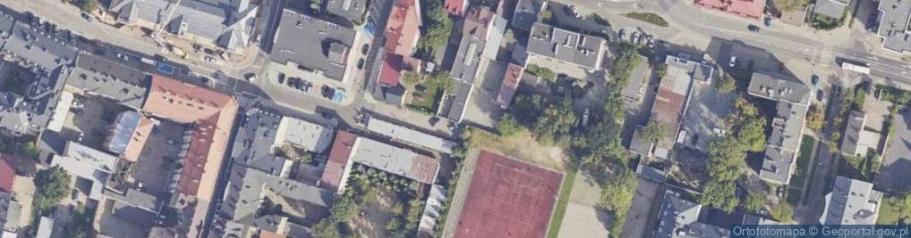 Zdjęcie satelitarne Fieldorfa-Nila Augusta Emila, gen. ul.