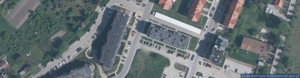 Zdjęcie satelitarne Fieldorfa-Nila Augusta Emila, gen. ul.