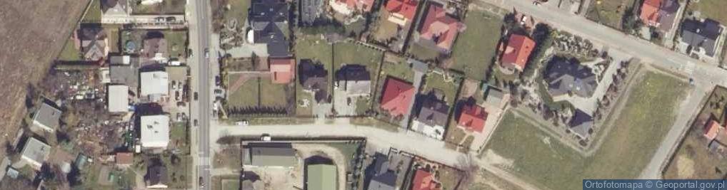 Zdjęcie satelitarne Fieldorfa-Nila Augusta Emila, gen. ul.