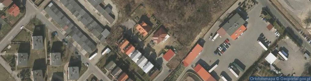 Zdjęcie satelitarne Fiołkowa ul.