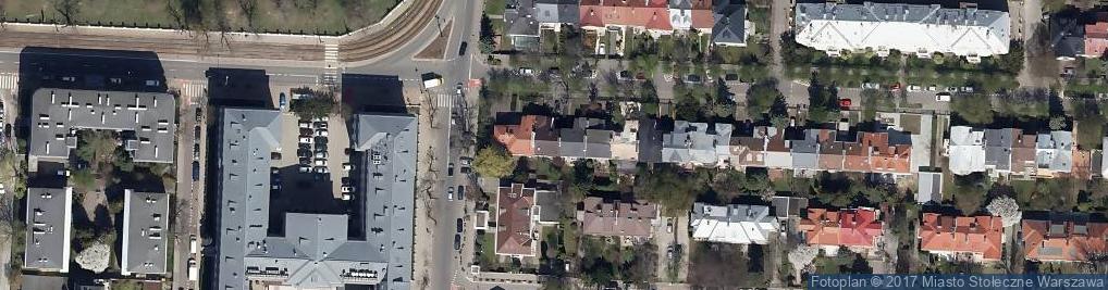 Zdjęcie satelitarne Filtrowa ul.
