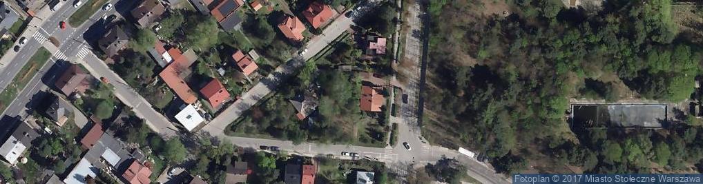 Zdjęcie satelitarne Fizyków ul.