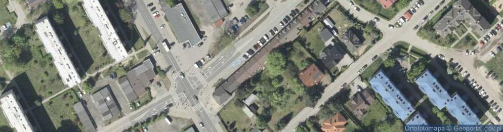 Zdjęcie satelitarne Fieldorfa-Nila Augusta Emila, gen. ul.