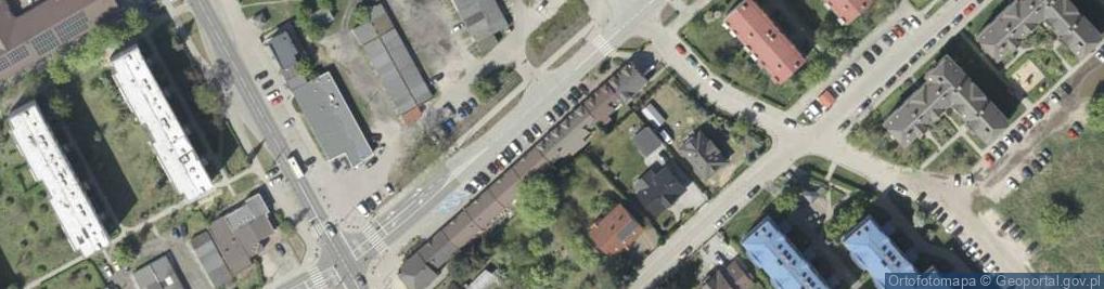 Zdjęcie satelitarne Fieldorfa-Nila Augusta Emila, gen. ul.