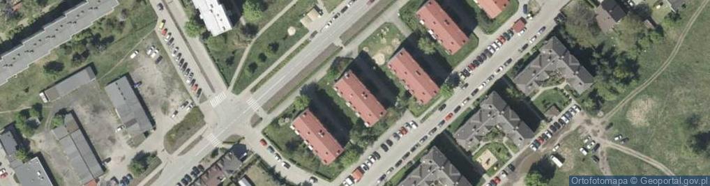 Zdjęcie satelitarne Fieldorfa-Nila Augusta Emila, gen. ul.