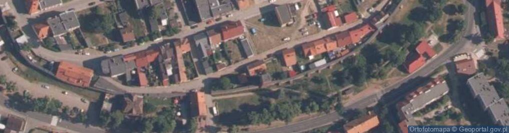Zdjęcie satelitarne Floriańska ul.