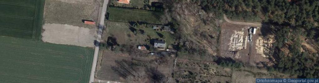 Zdjęcie satelitarne Florentynów ul.