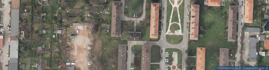 Zdjęcie satelitarne Florera Romana, płk. pil. ul.