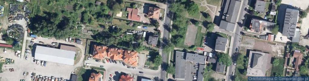 Zdjęcie satelitarne Flisacza ul.
