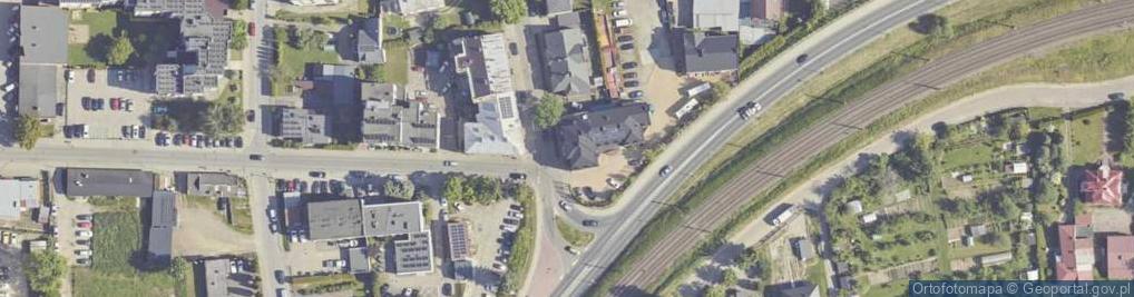 Zdjęcie satelitarne Floriańska ul.