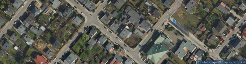Zdjęcie satelitarne Floksowa ul.