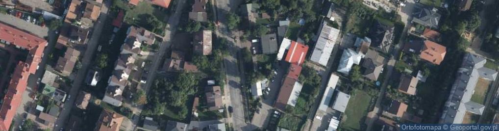 Zdjęcie satelitarne Floriańska ul.