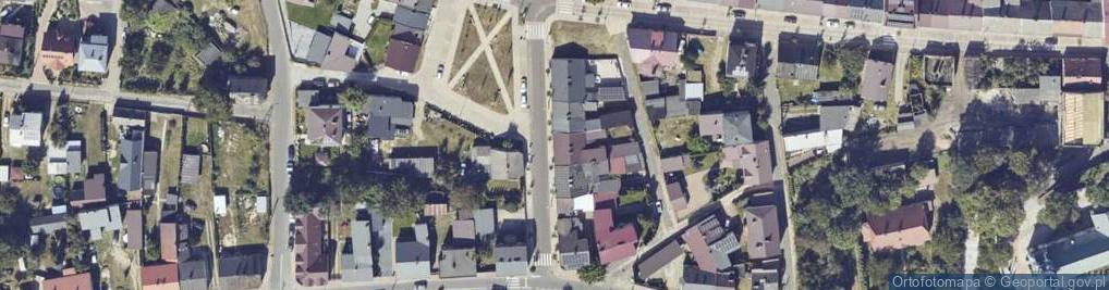 Zdjęcie satelitarne Floriańska ul.