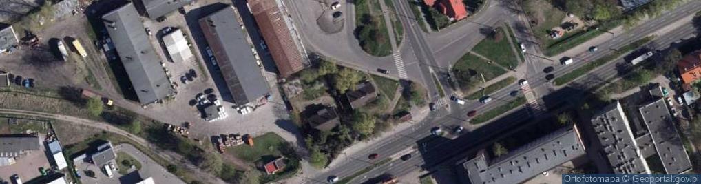 Zdjęcie satelitarne Fordońska ul.