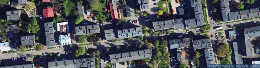 Zdjęcie satelitarne Focha Ferdynanda, marsz. ul.