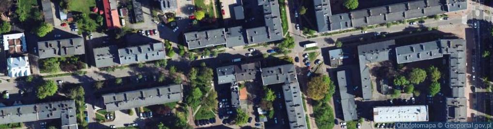 Zdjęcie satelitarne Focha Ferdynanda, marsz. ul.