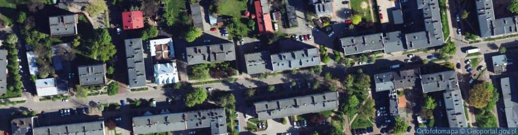 Zdjęcie satelitarne Focha Ferdynanda, marsz. ul.