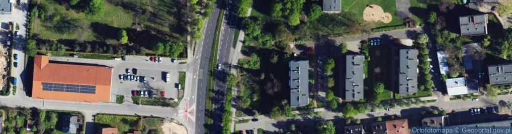 Zdjęcie satelitarne Focha Ferdynanda, marsz. ul.