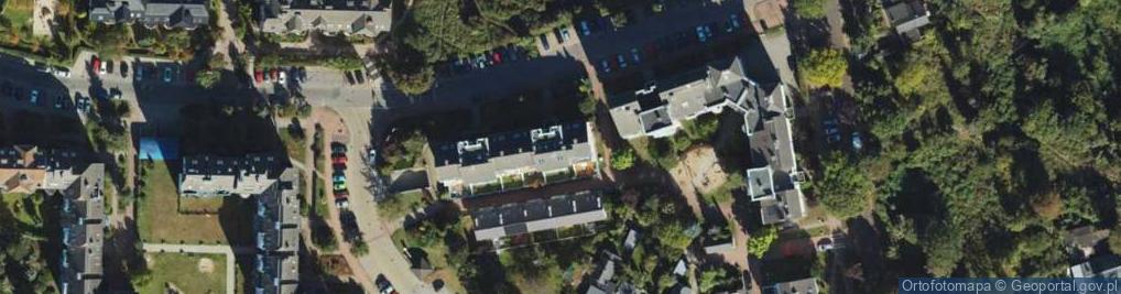 Zdjęcie satelitarne Focha Ferdynanda, marsz. ul.
