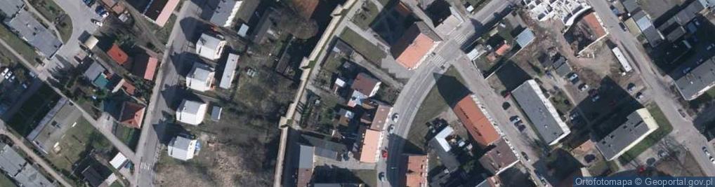 Zdjęcie satelitarne Forteczna-Zachodnia ul.